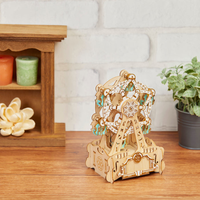 Wooden Art ki-gu-mi オルゴール付き観覧車 – 多組（TAKUMI）公式