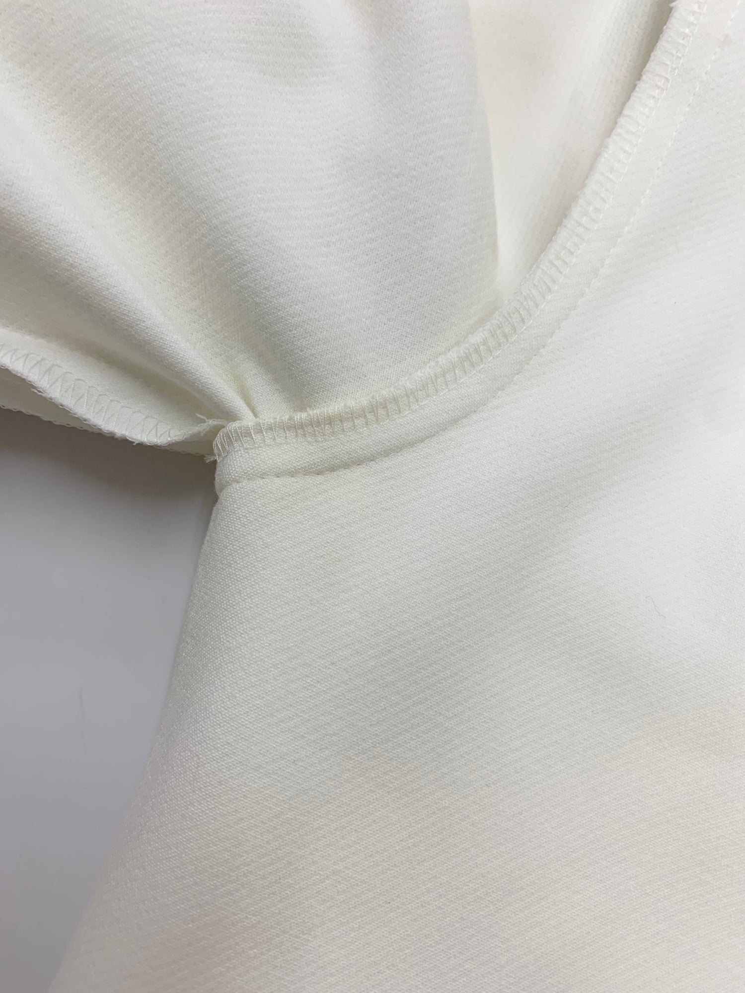 ヨーコチャン YCB-621-267 ブラウス 36 ホワイト ティアードスリーブ