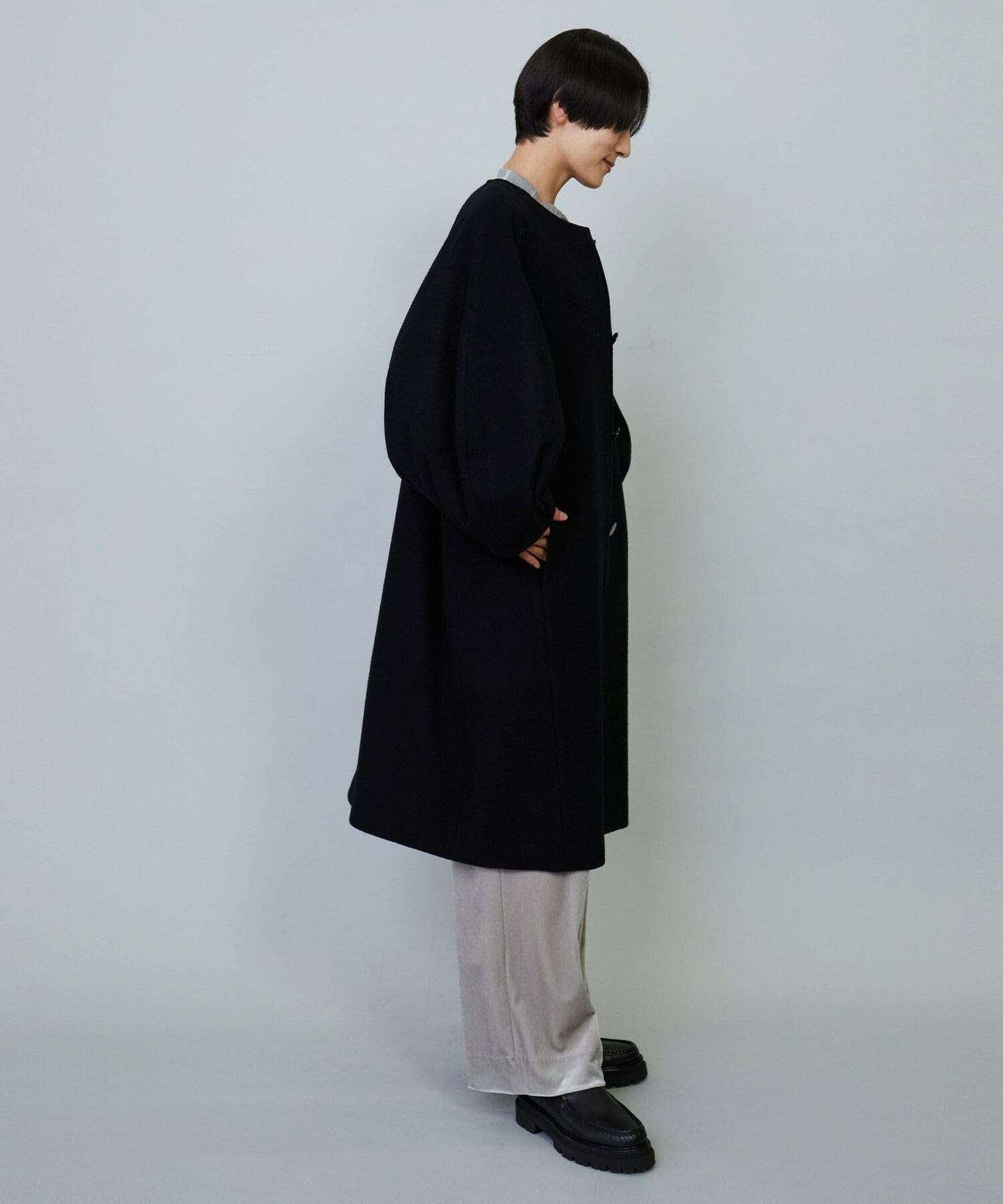 ジロンラムハードメルトンコート｜BIGI online store - ビギ