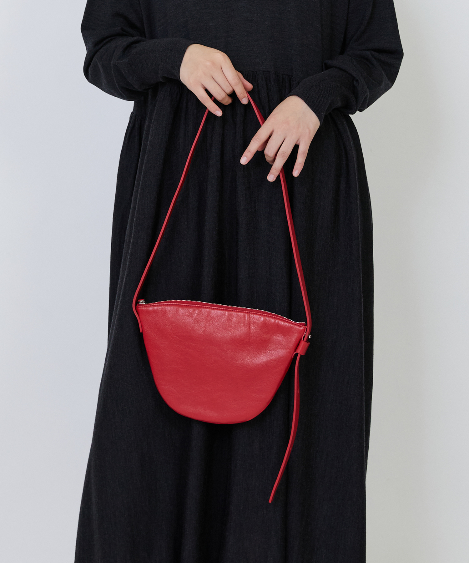 Bucket Baggage】【別注カラー】＜Orange Piece Shoulder ＞ショルダー