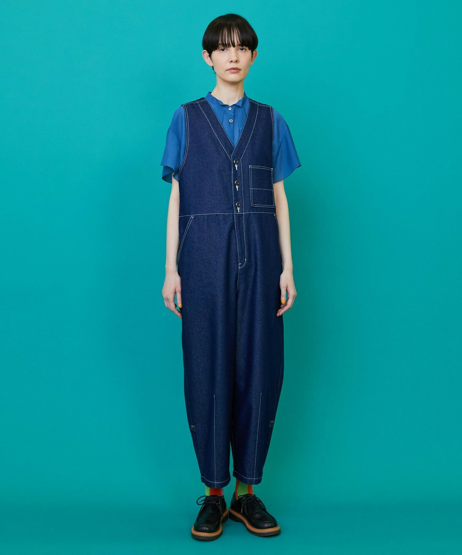 オールデニー オーバーオール｜BIGI online store - ビギ オンラインストア