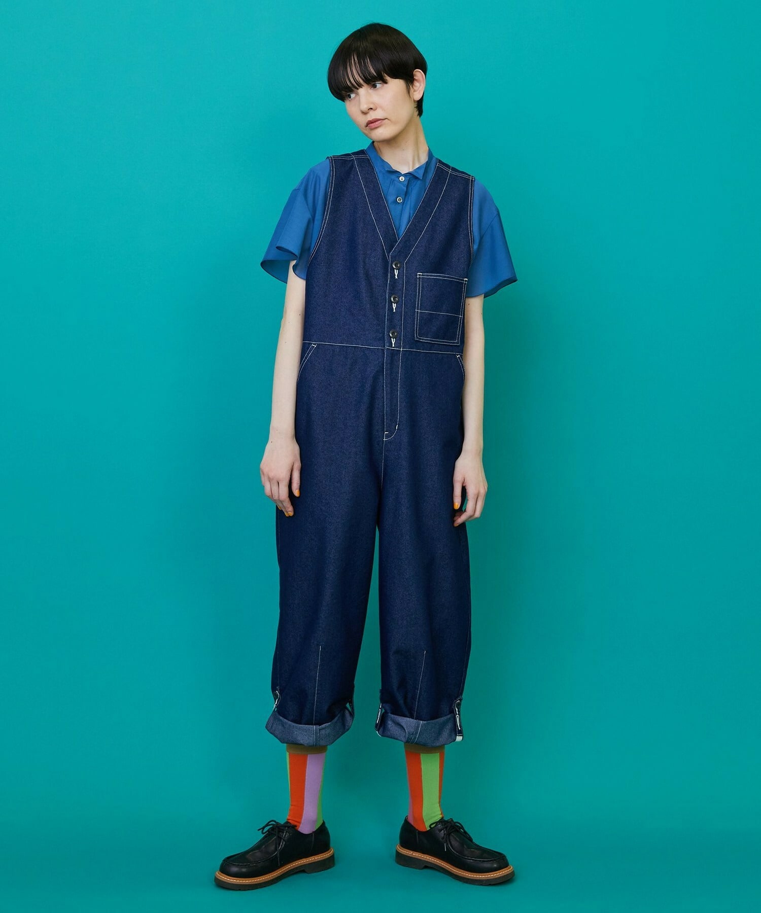 オールデニー オーバーオール｜BIGI online store - ビギ オンラインストア