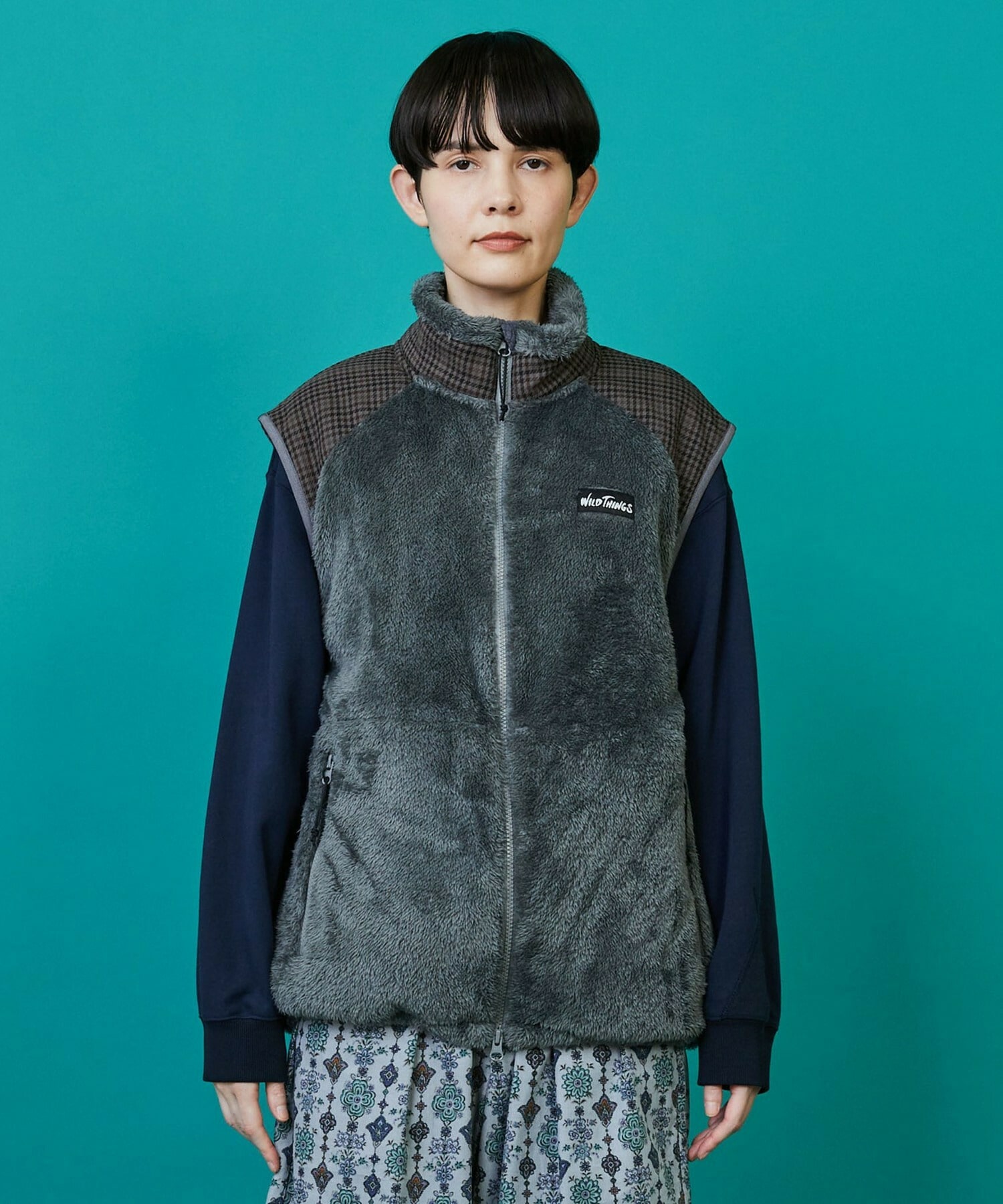 FRAPBOIS×WILD THINGS シャギーフリースベスト｜BIGI online