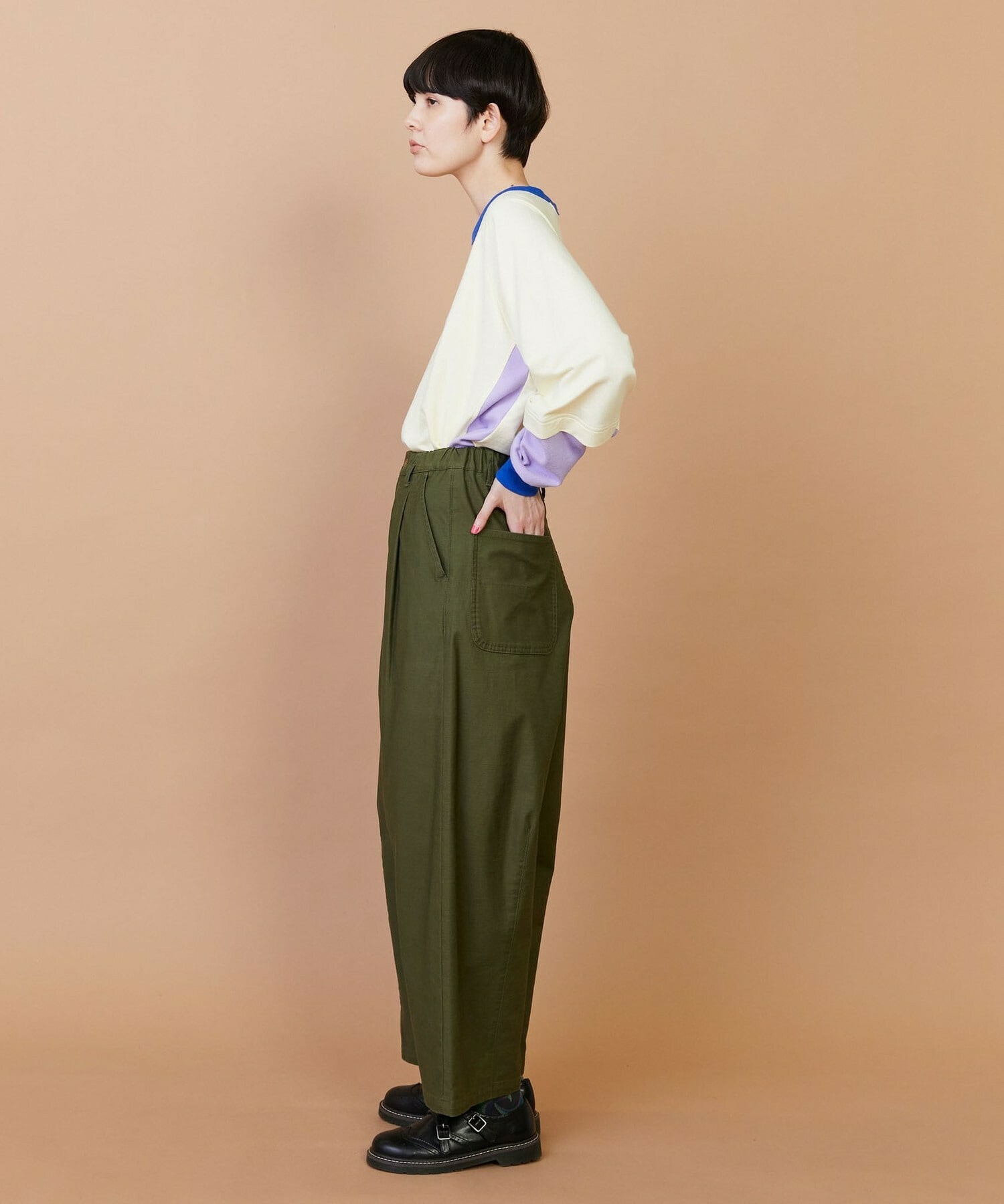 バックサテン パンツ｜BIGI online store - ビギ オンラインストア