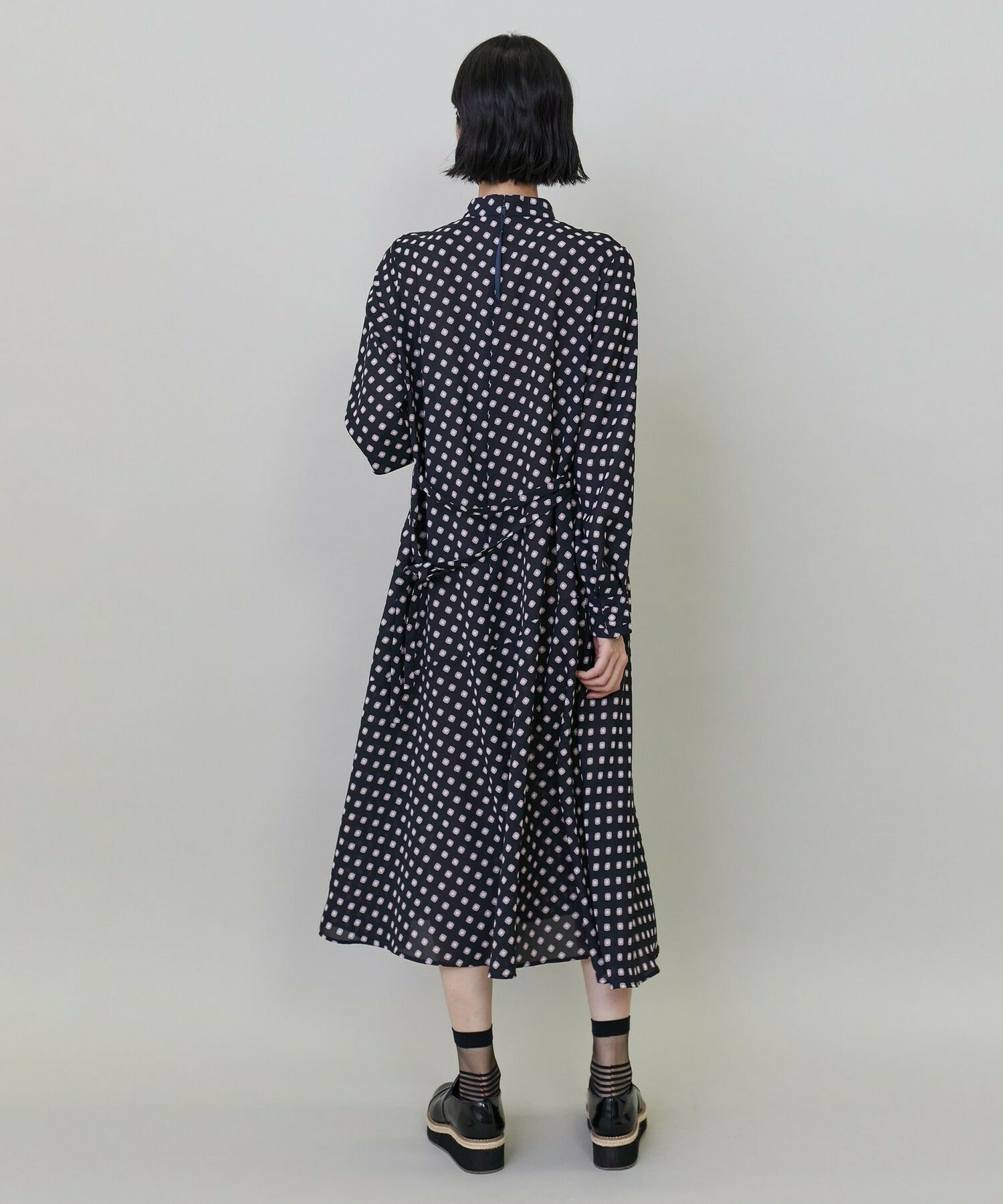 スクエアドットプリントワンピース｜BIGI online store - ビギ