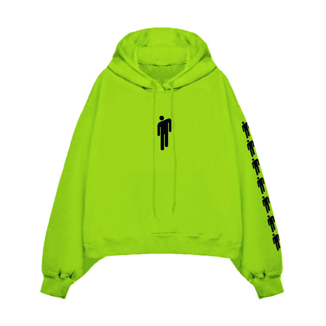 Repeat Blohsh Green Hoodie - Billie Eilish | Store