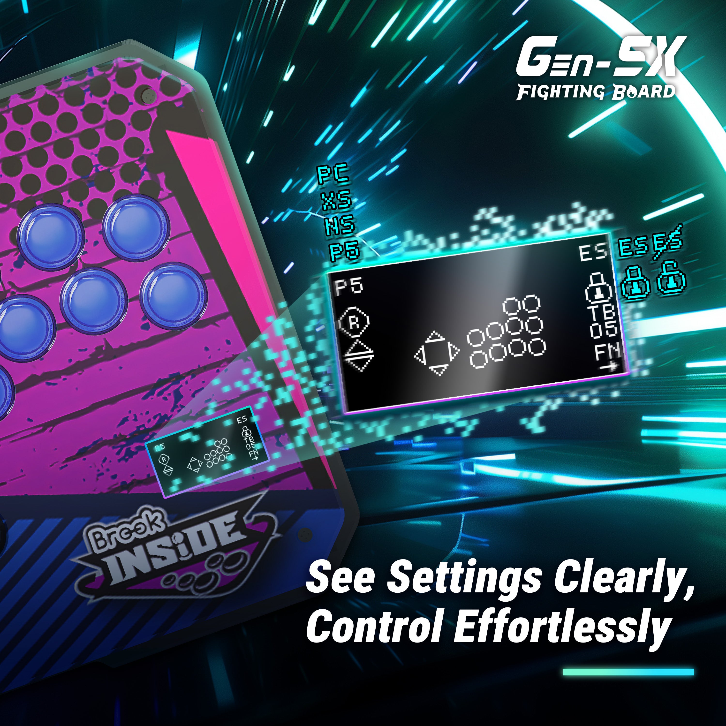 Brook Gen-5X Fighting Board – BrookGaming