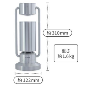 ようこそ、コンサートへ。 キヤノンのスピーカー albos Light＆Speaker