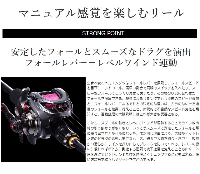 シマノ ベイトリール 21 炎月 エンゲツ 101PG LEFT 2021年モデル (左巻