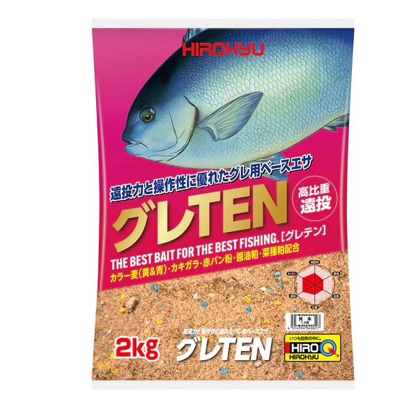 ヒロキュー エサ グレTEN: 釣り餌｜釣具の通販ならキャスティング