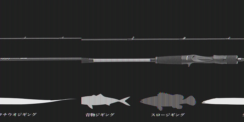 訳あり】ジャッカル ソルトウォーターロッド GSW-C58M 2ピース ベイト