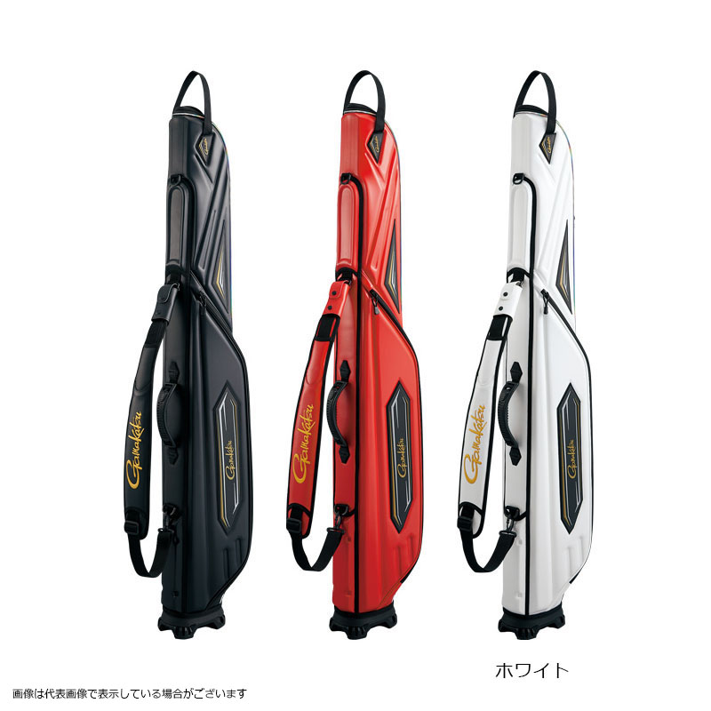 がまかつ GC262 ハイブリッド成型ロッドケース ホワイト: バッグ