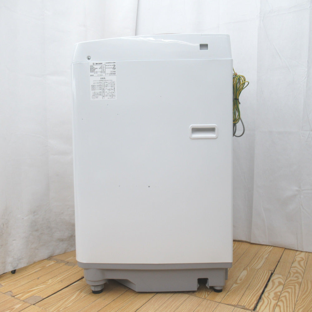 SHARP シャープ 全自動洗濯機 7.0kg ES-KS70U ホワイト 送風・簡易乾燥