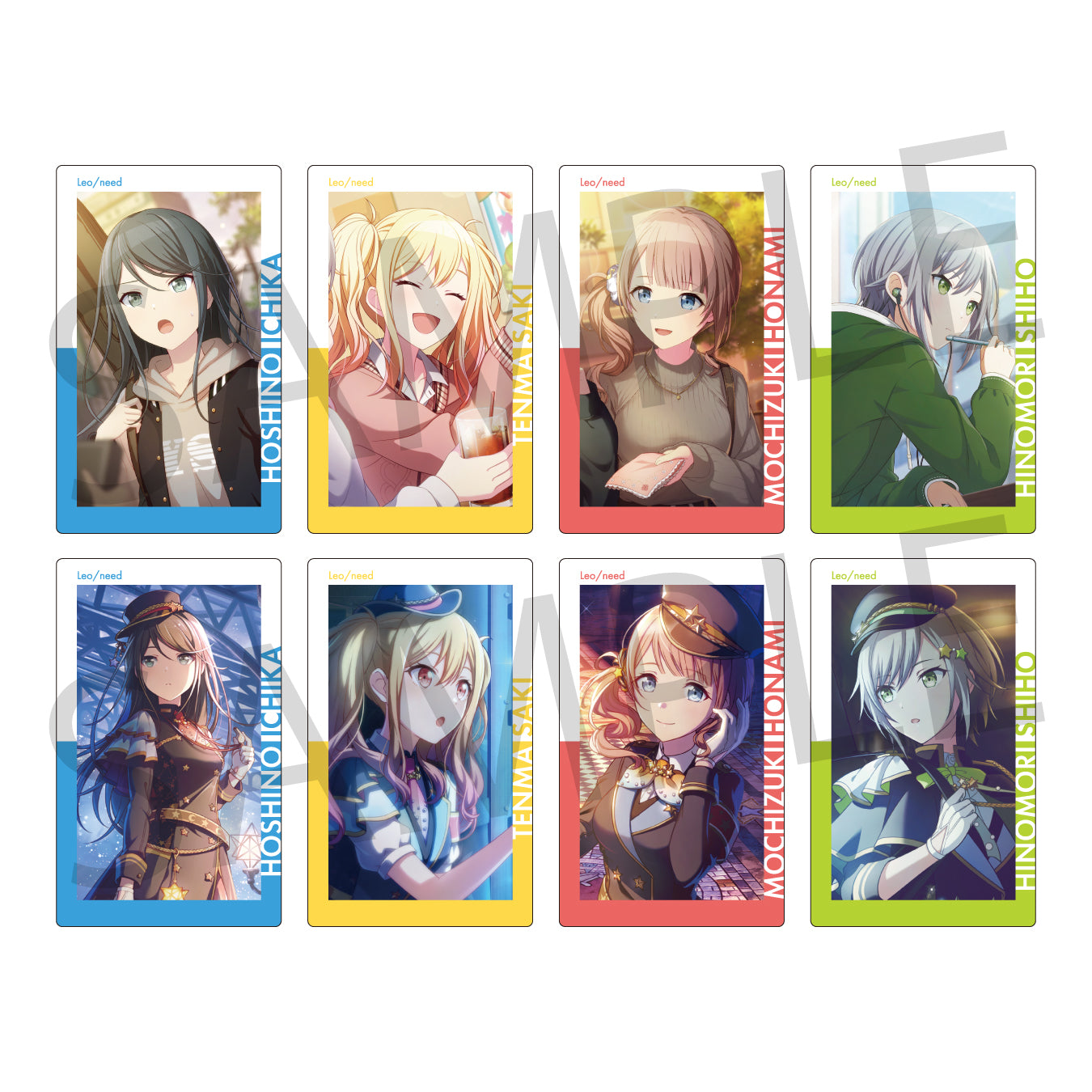 青柳冬弥 プロセカ エピカ BNW 24B 特典 色紙 パシャこれ ウエハース