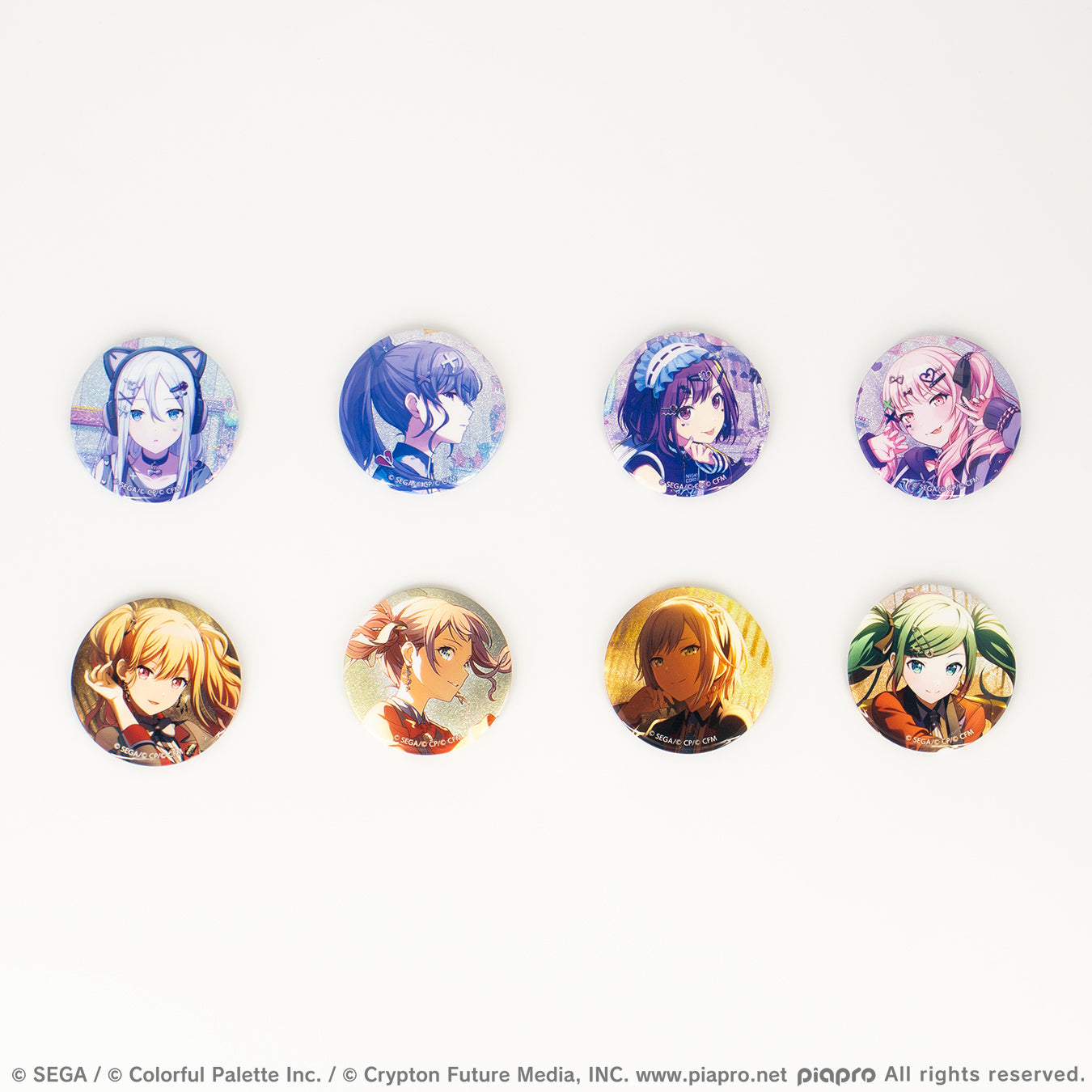 天馬咲希 グリッター缶バッジ vol.26C 24点セット プロセカ グリッター