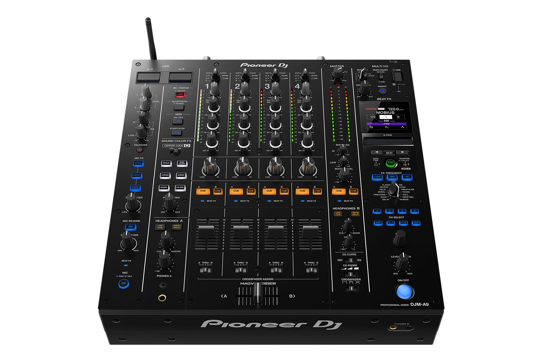 Pioneer DJ DJM-A9 4-Channel DJ Mixer – DJ TechTools