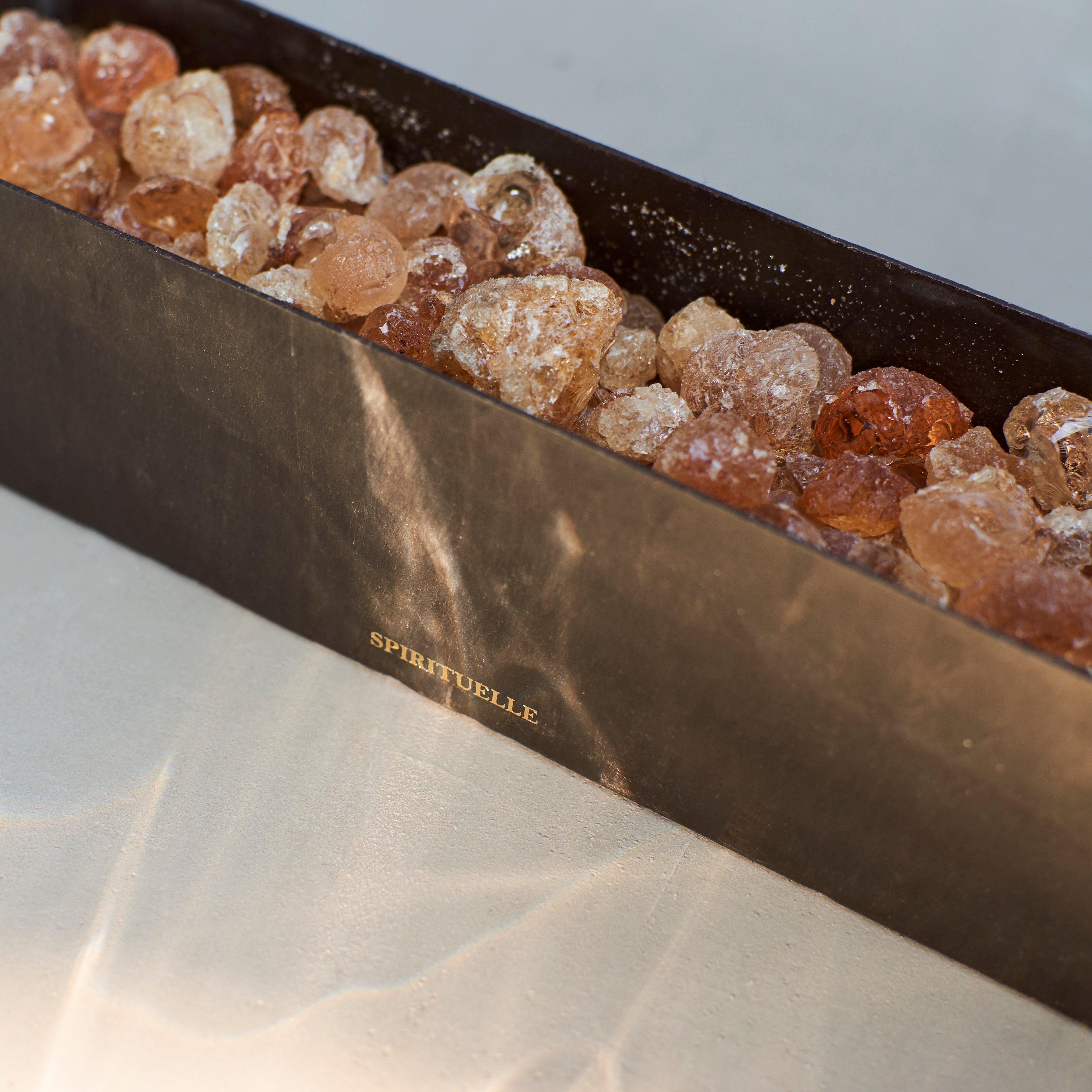 マドエレン ポプリ ブラックブロック / アンバー 28×7×7 | DOUBLE'H ML