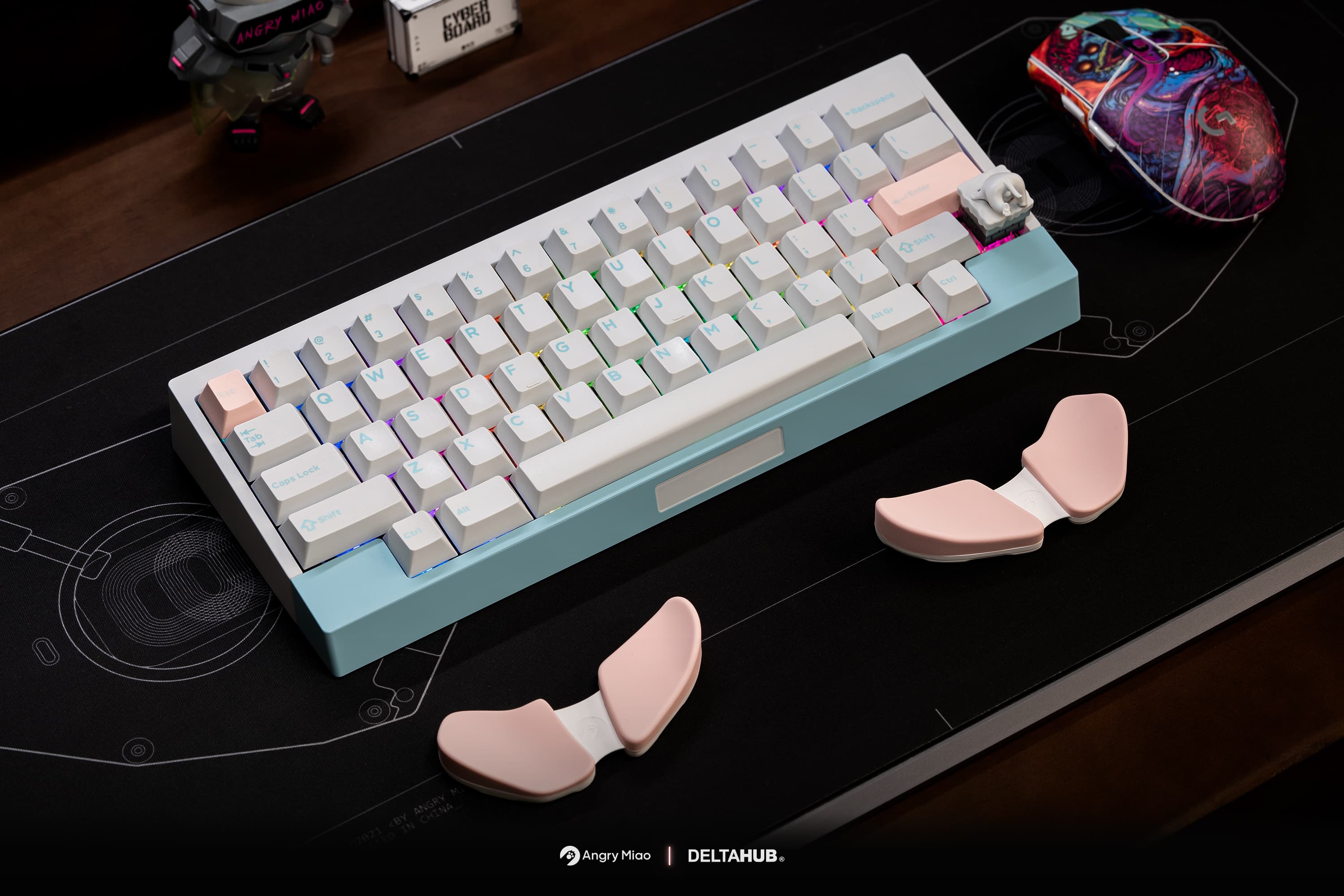 Angry Miao x DeltaHub Carpio 2.0 Ergonomic Wrist Rest