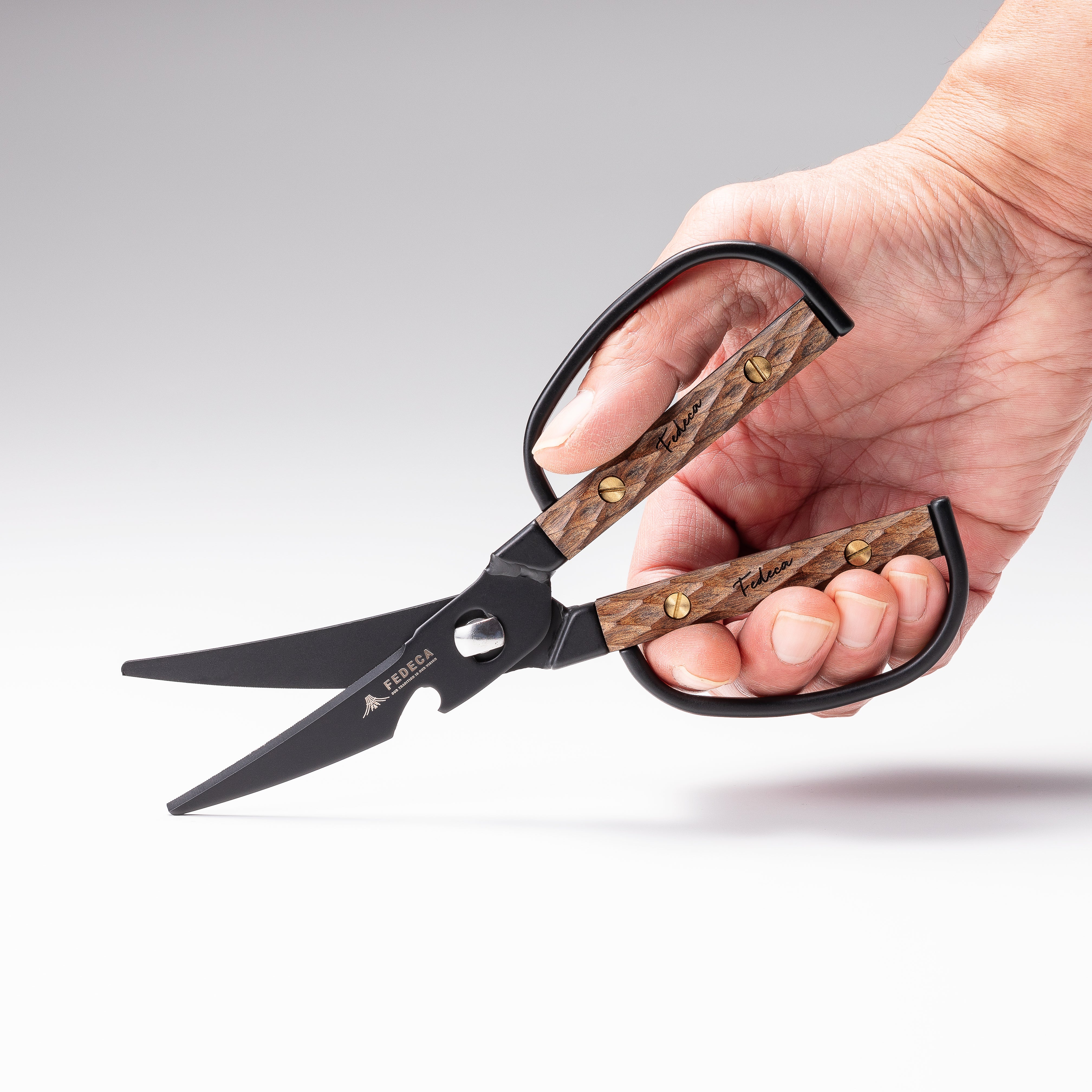 FEDECA キッチンハサミ 名栗ブラック 13,200円