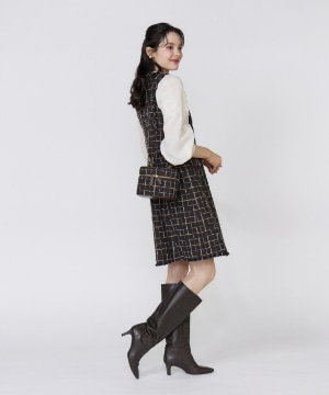 フランドル45周年限定コレクション》リントンツイードワンピース《M