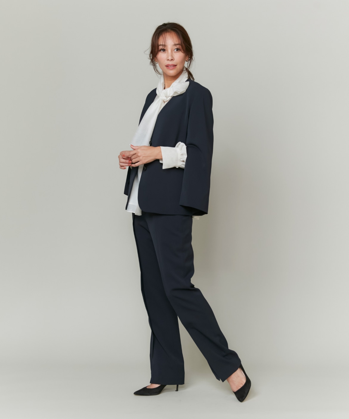 STORYコラボ》ベルト付き2WAYパンツ《ROBE SUPERIOR CLOSET》｜INED