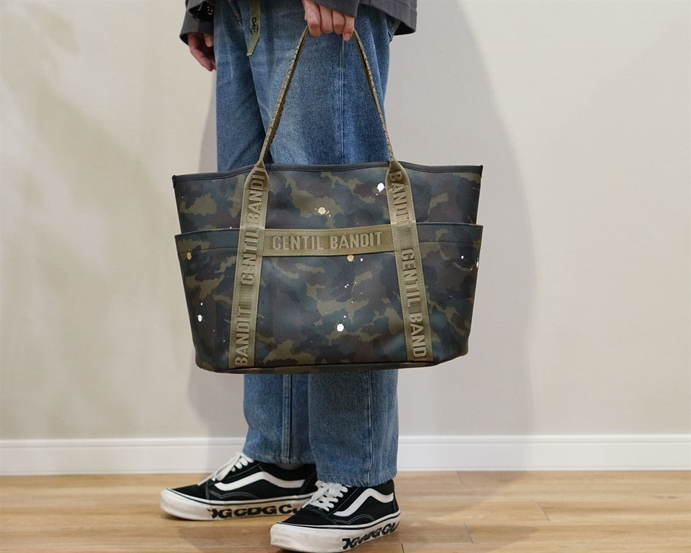 GENTIL BANDIT ツールトートバッグ MM カーキカモ|GENTIL BANDIT 公式