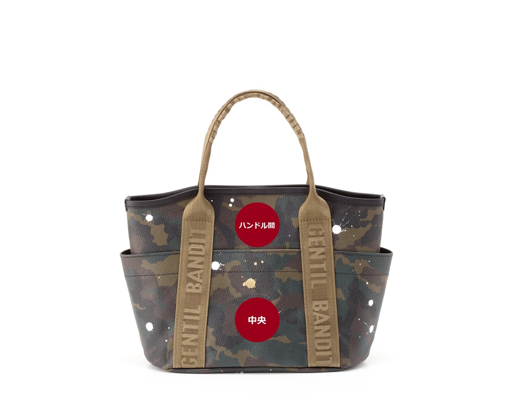 GENTIL BANDIT ツールトートバッグ PM カーキカモ|GENTIL BANDIT 公式