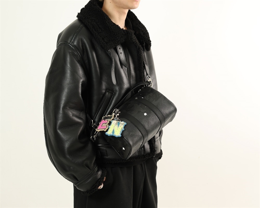 GENTIL BANDIT ミニボストンバッグ ブラックカモ|GENTIL BANDIT 公式