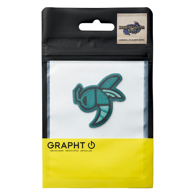 モンスターハンターライズ 2way刺繍ワッペン＜翔蟲＞ – GRAPHT