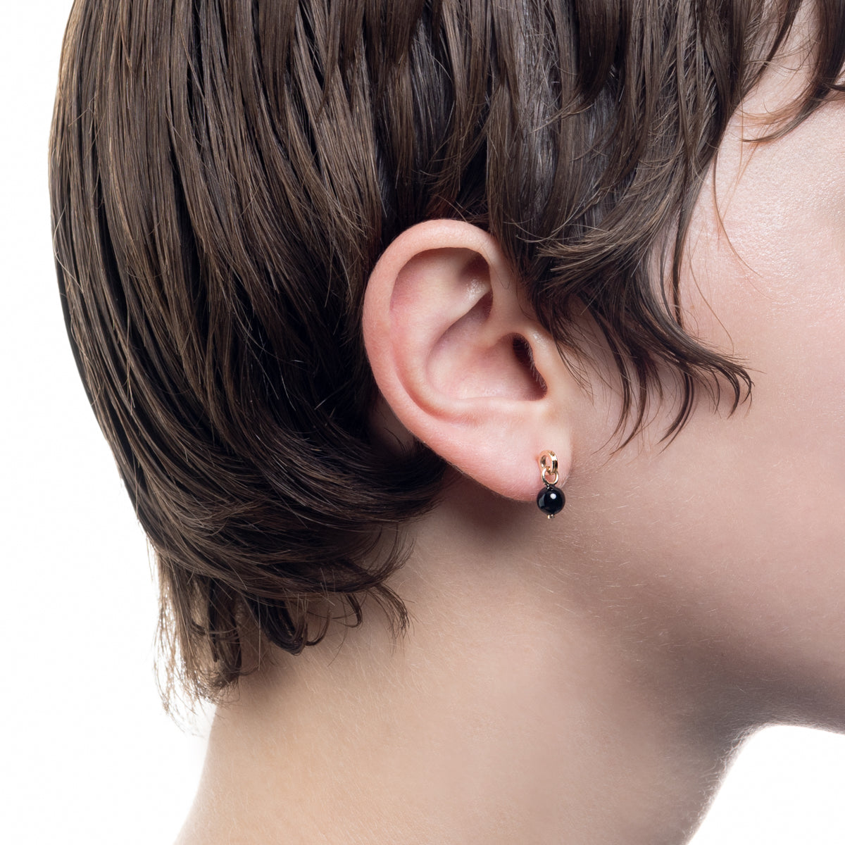 Mini BELUGA アコヤパール チェーンピアス