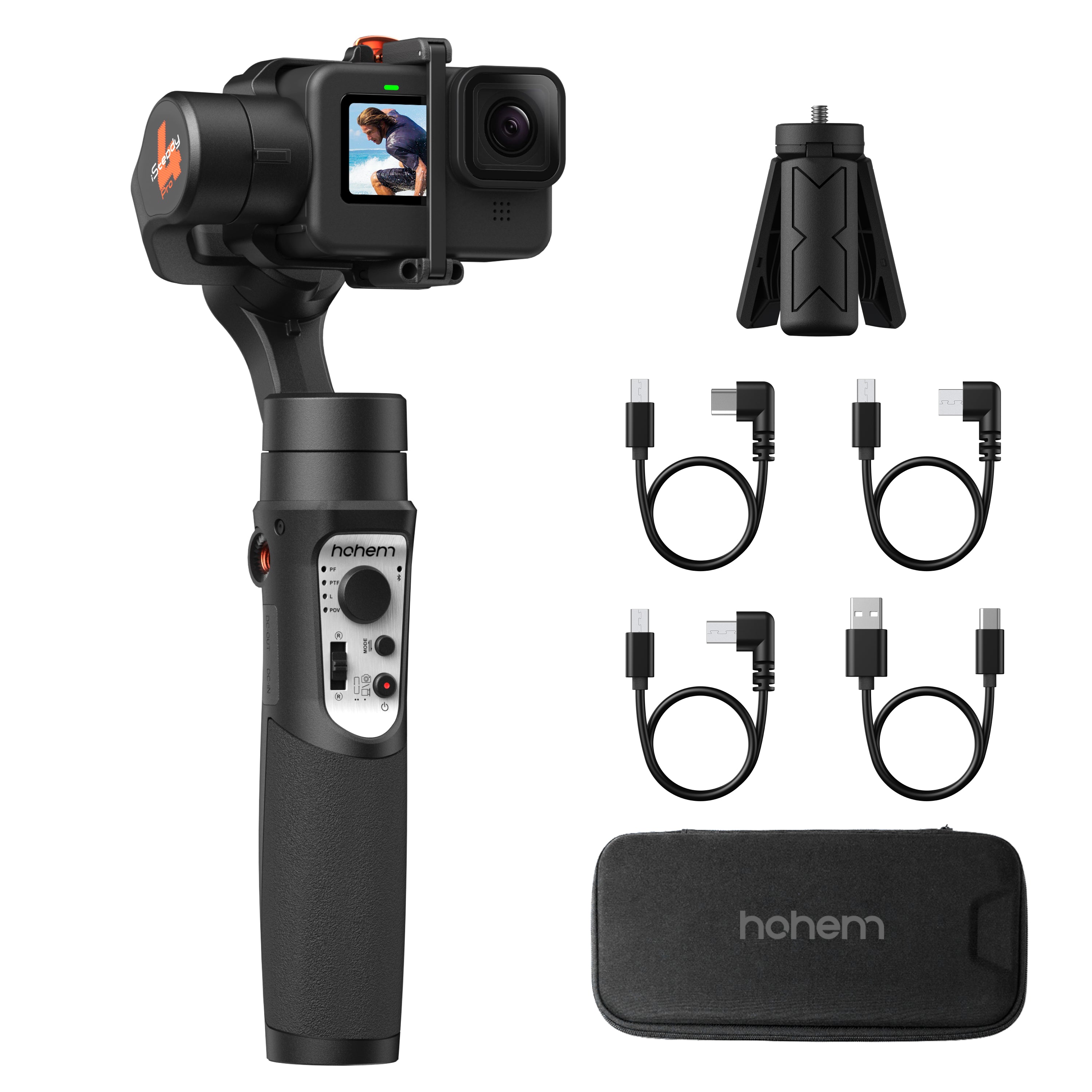 Hohem iSteady Pro 4 – 3-Axis GoPro Gimbal Stabilizer