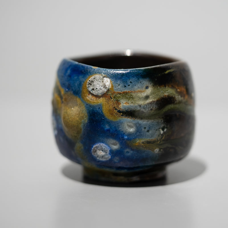 Takashi Baba / Yohen Blue Sake Cup – HULS GALLERY TOKYO | 現代工芸