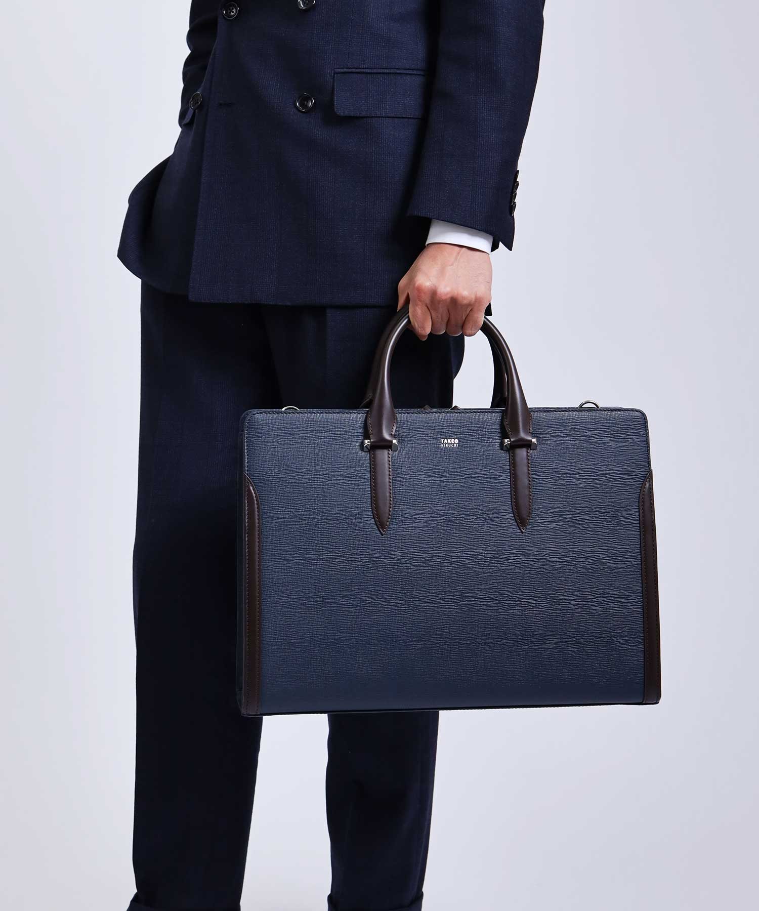 TAKEO KIKUCHI / タケオキクチ スパーダ レザービジネスバッグ B4