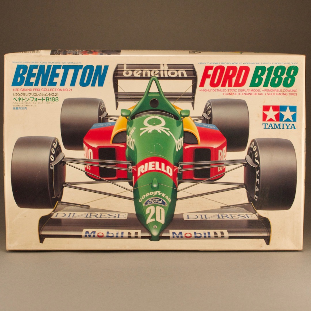 プラモデル タミヤ TAMIYA 1/20 ベネトン フォードB188 - いずみ洋行の