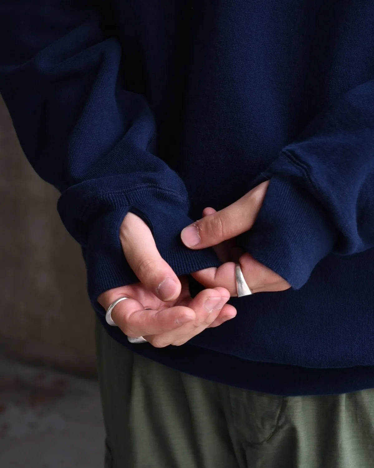 NONNATIVE（ノンネイティブ）/ DWELLER CREW PULLOVER COTTON SWEAT