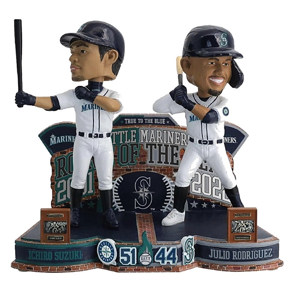 シアトル・マリナーズ イチロー＆フリオ・ロドリゲス 2001＆2022新人王
