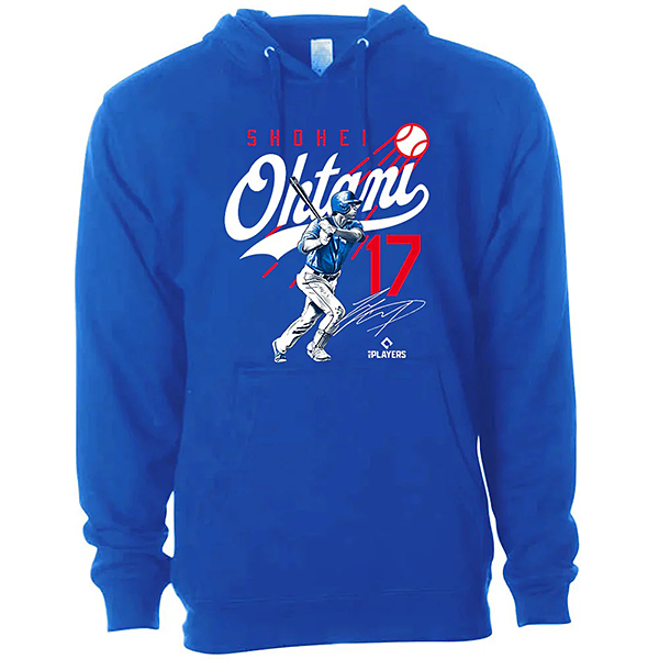 大谷翔平 Script パーカー ドジャース ブルー(L nocolor): 野球