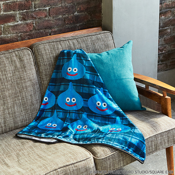 スマイルスライム クッションブランケット キングスライム