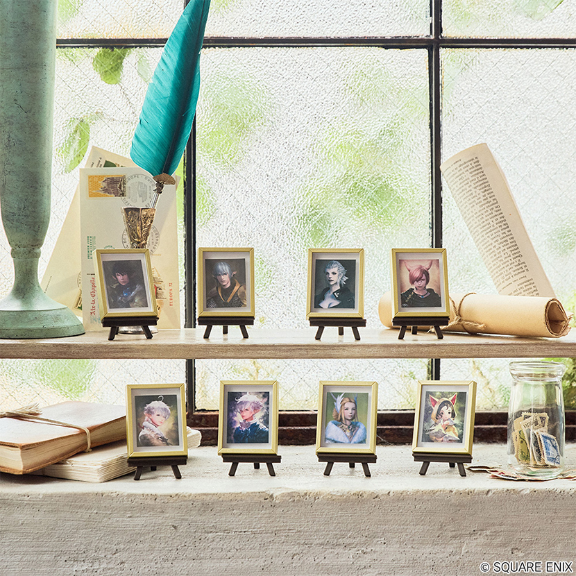 ファイナルファンタジーXIV フレームマグネット ＜肖像画＞ vol.1 8個