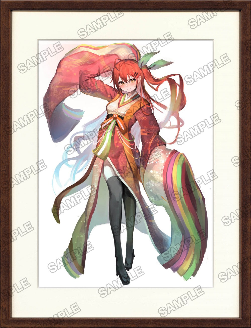 MF文庫J夏の学園祭2022 描きおろし複製原画 神は遊戯に飢えている