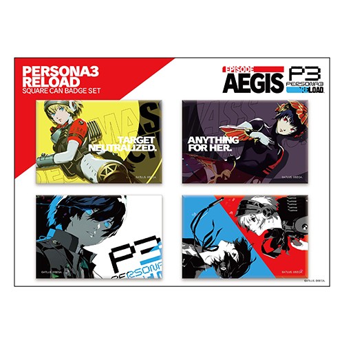 P3R 缶バッジセット: グッズ・文具 | カドスト | KADOKAWA公式