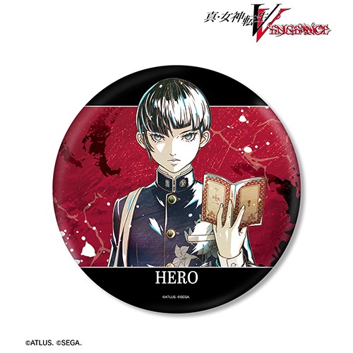 真・女神転生V Vengeance 主人公 Ani-Art BIG缶バッジ(主人公): グッズ