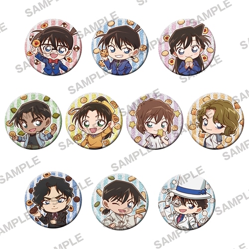 名探偵コナン」 キラキラ缶バッジコレクション クッキーver. BOX