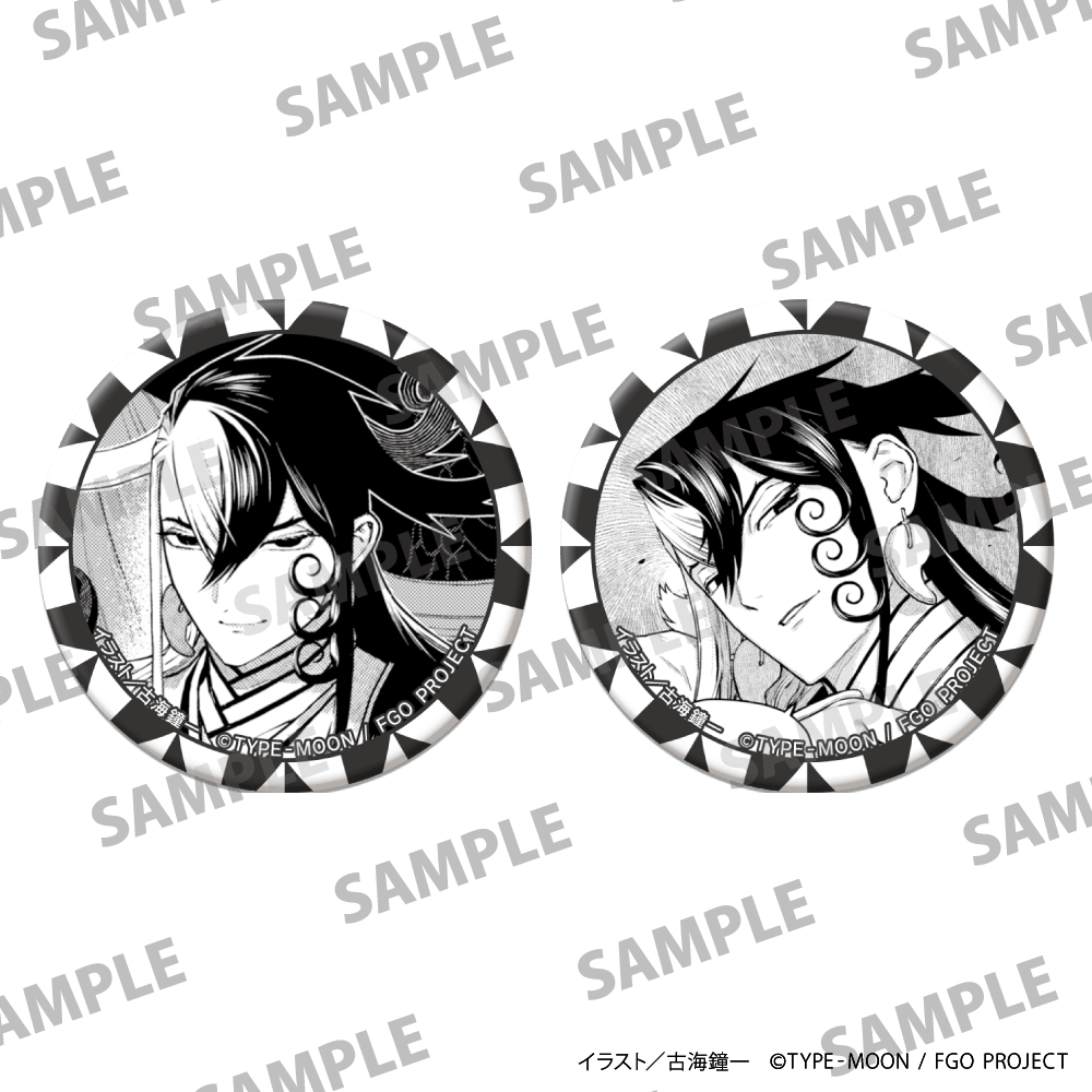Fate/Grand Order 英霊伝承異聞 ～蘆屋道満～コミックデザイン缶バッジ