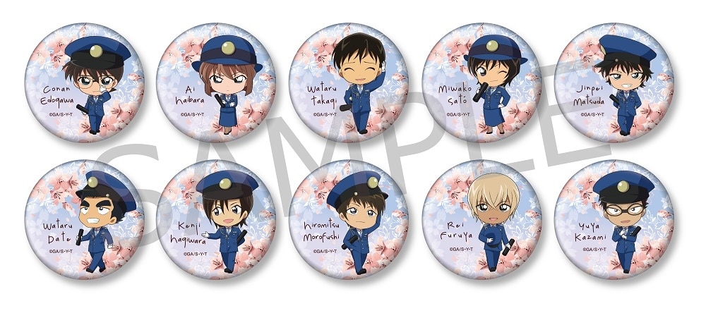 名探偵コナン」にいてんご缶バッジコレクション SAKURA卒業ver. BOX