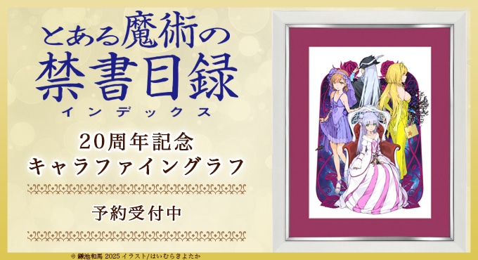 とある魔術の禁書目録』20周年記念 キャラファイングラフ[2] Ver.お
