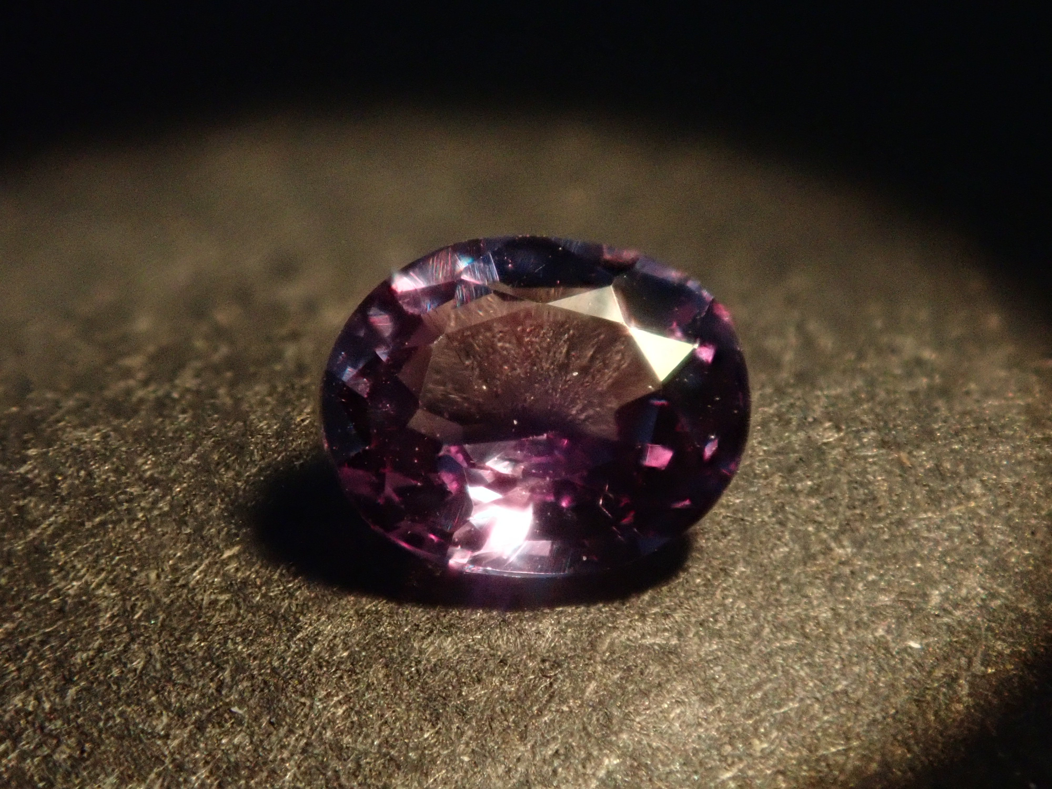 Madagascar Bekiri Blue Garnet (Color Change Garnet) 0.179ct Loose