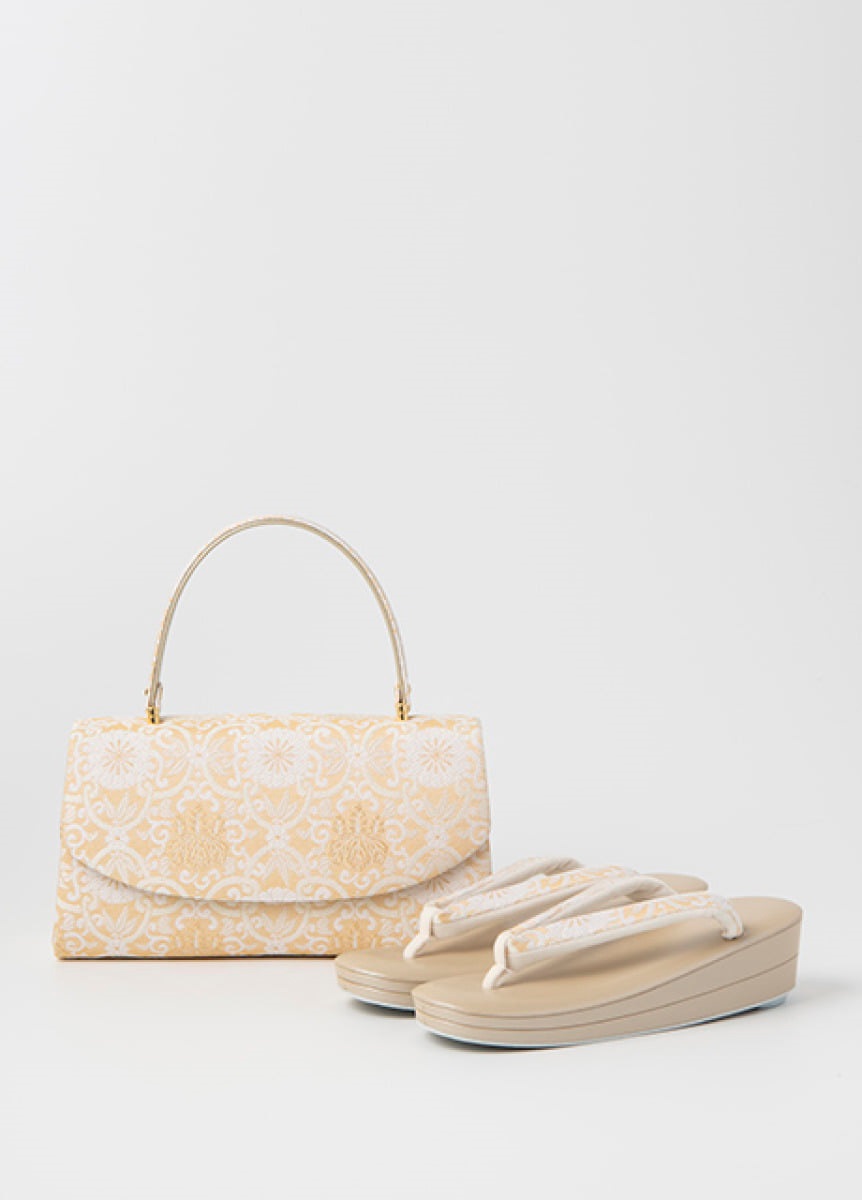 フォーマル草履バッグセット ゴールド | 草履・バッグ | やまと
