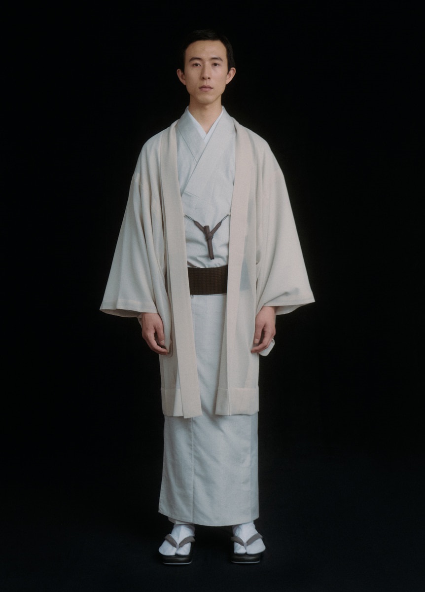 角帯 博多織 矢羽根縞 | 男の帯 | やまとオンラインストア