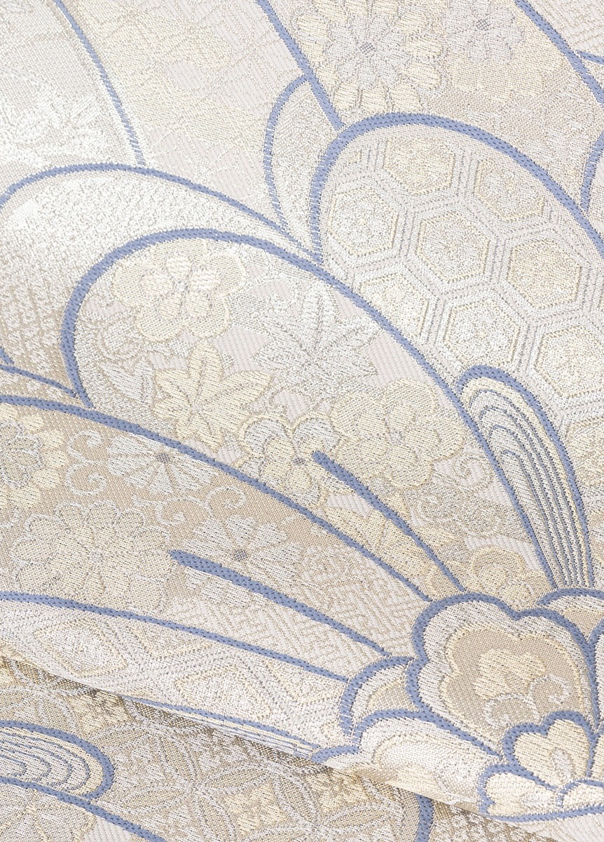 袋帯 ねじり菊 銀（ご予約受注品） | 振袖 | やまとオンラインストア